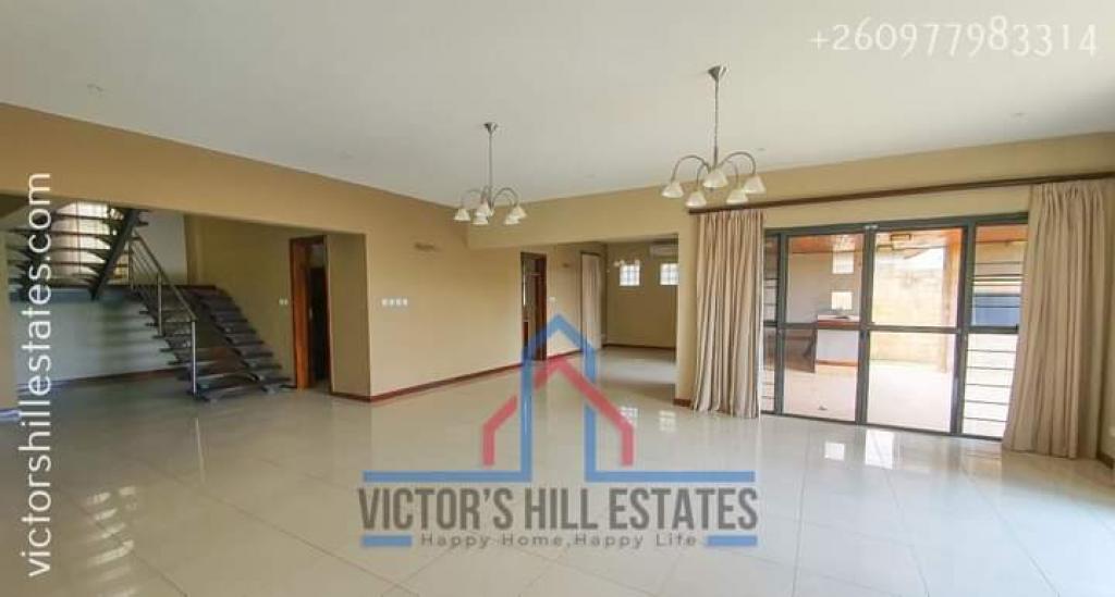 5 BED TOWNHOUSE IN SUNNINGDALE LUSAKA A beautiful complex of 10 townhouses with pool and gym